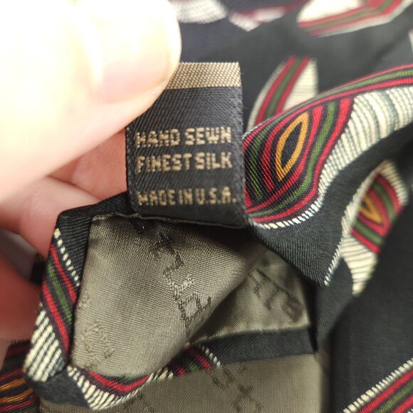 2 Robert Talbott Studio Geometric Shape Silk Mens Ties Made in the USA - Picture 5 of 9